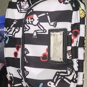 Betsey Johnson Dancing Skulls PURSE